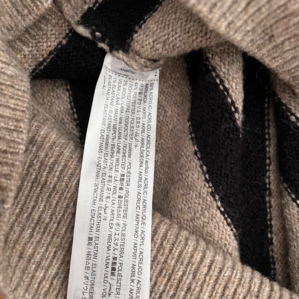 Mango Striped Long Sleeve Sweater - Picture 7 of 9